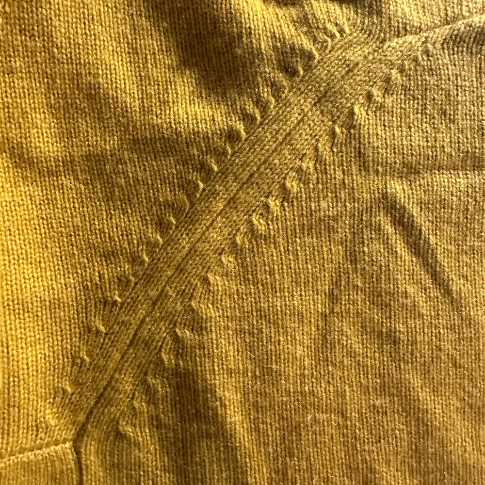 Theory Mustard Yellow Women's Cardigan - Picture 15 of 15